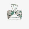 AllSaints Esme Floral-print Stretch Recycled-polyamide Bikini Top 2 AllSaints Esme Floral-print Stretch Recycled-polyamide Bikini Top -Ress Clothing Shop R04006612 CHALKWHITE M