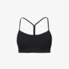 Lululemon Flow Y Nulu Stretch-jersey Bra 1 Lululemon Flow Y Nulu Stretch-jersey Bra -Ress Clothing Shop R04044724 BLACK M