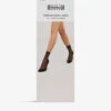 Wolford Twenties Fishnet Ankle-length Stretch-woven Socks -Ress Clothing Shop R04063585 BLACK M