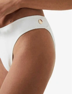 Reiss Iris Mid-rise Bikini Bottoms 12 Reiss Iris Mid-rise Bikini Bottoms -Ress Clothing Shop R04068300 WHITE ALT04
