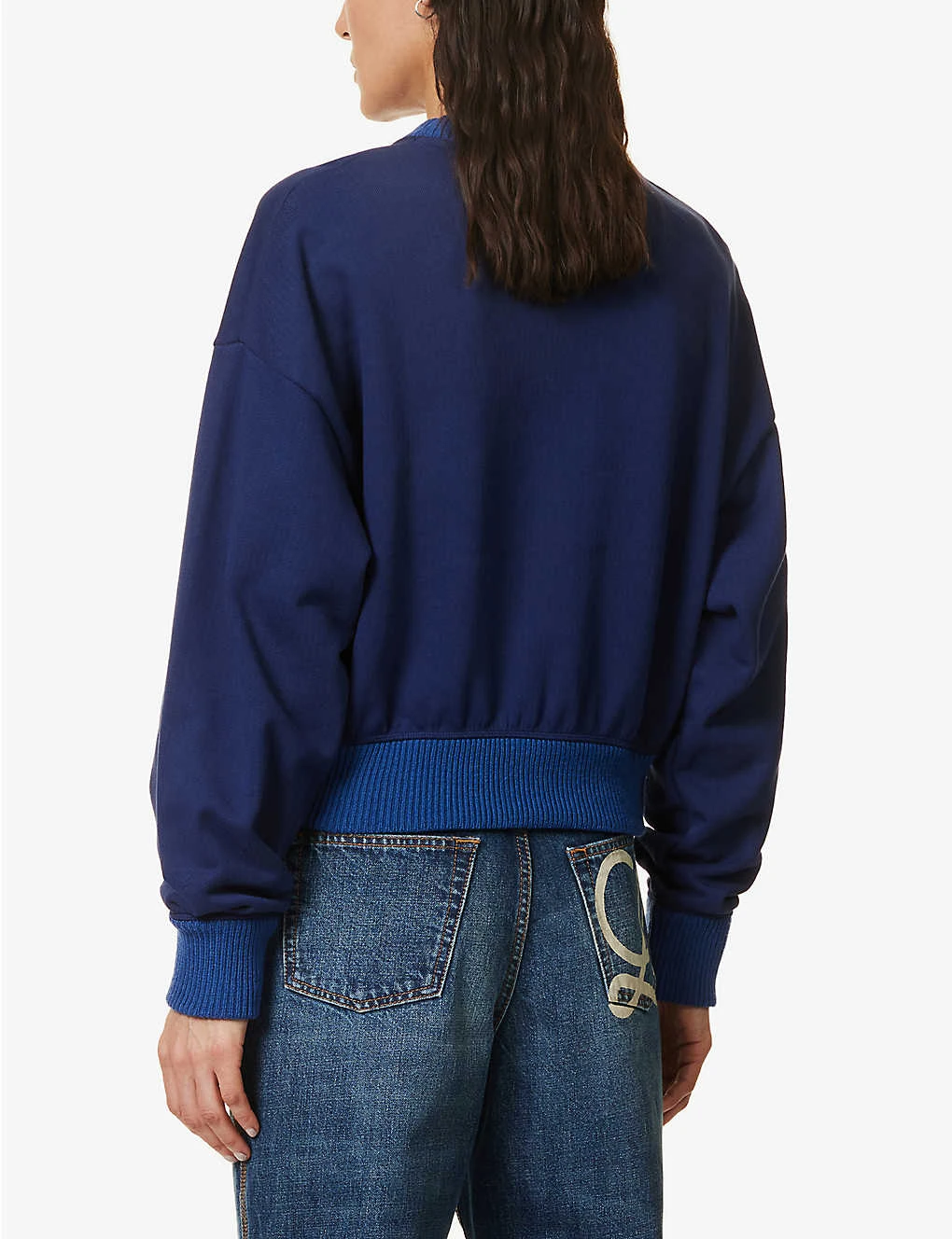 Loewe Logo-print Relaxed-fit Cotton Sweatshirt 6 Loewe Logo-print Relaxed-fit Cotton Sweatshirt - Image 4