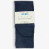 Falke Sensitive London Stretch-cotton-blend Socks -Ress Clothing Shop R04076841 6127NAVYMEL M
