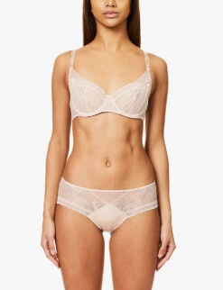 Passionata Maddie Half-cup Stretch-lace Bra -Ress Clothing Shop R04078626 SOFTPINK ALT02
