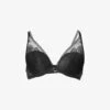 Passionata Maddie Plunge Stretch-lace Bra -Ress Clothing Shop R04078627 BLACK M