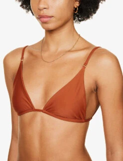 Paloma Triangle Bikini Top -Ress Clothing Shop R04083168 TERRACOTTA ALT04