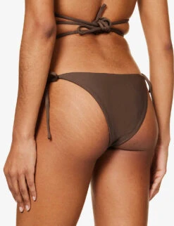 Pelagia Mid-rise Bikini Bottoms -Ress Clothing Shop R04083171 CAFE ALT03