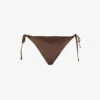 Pelagia Mid-rise Bikini Bottoms 1 Pelagia Mid-rise Bikini Bottoms -Ress Clothing Shop R04083171 CAFE M