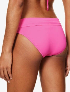 Melissa Odabash Brussels Mid-rise Bikini Bottoms -Ress Clothing Shop R04090044 FUCHSIA ALT03
