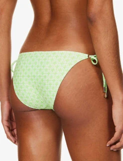 Melissa Odabash Canary Geometric-print Bikini Bottoms -Ress Clothing Shop R04090049 LINKSLIME ALT03