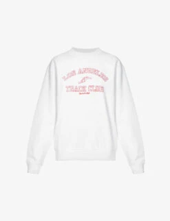 Track Club Logo-print Cotton-blend Sweatshirt