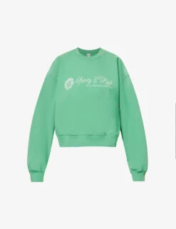 Regal Logo-print Cotton-jersey Sweatshirt