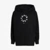 AllSaints Etienne Tierra Oversized Organic Cotton And Recycled-polyester-blend Hoody -Ress Clothing Shop R04096154 BLACK M