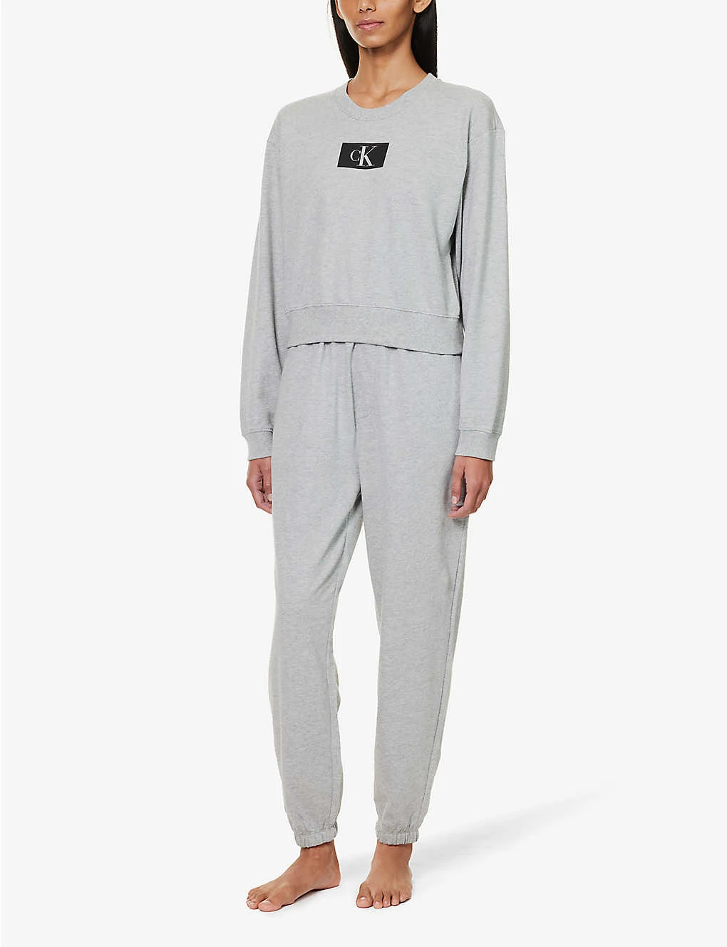 Calvin Klein 1996 Lounge Logo-print Cotton And Recycled-cotton Sweatshirt 4 Calvin Klein 1996 Lounge Logo-print Cotton And Recycled-cotton Sweatshirt - Image 2