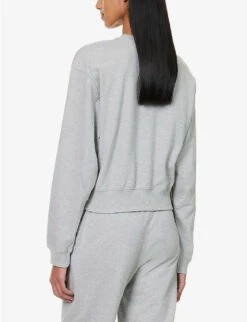 Calvin Klein 1996 Lounge Logo-print Cotton And Recycled-cotton Sweatshirt 10 Calvin Klein 1996 Lounge Logo-print Cotton And Recycled-cotton Sweatshirt -Ress Clothing Shop R04096766 GREYHEATHER ALT03