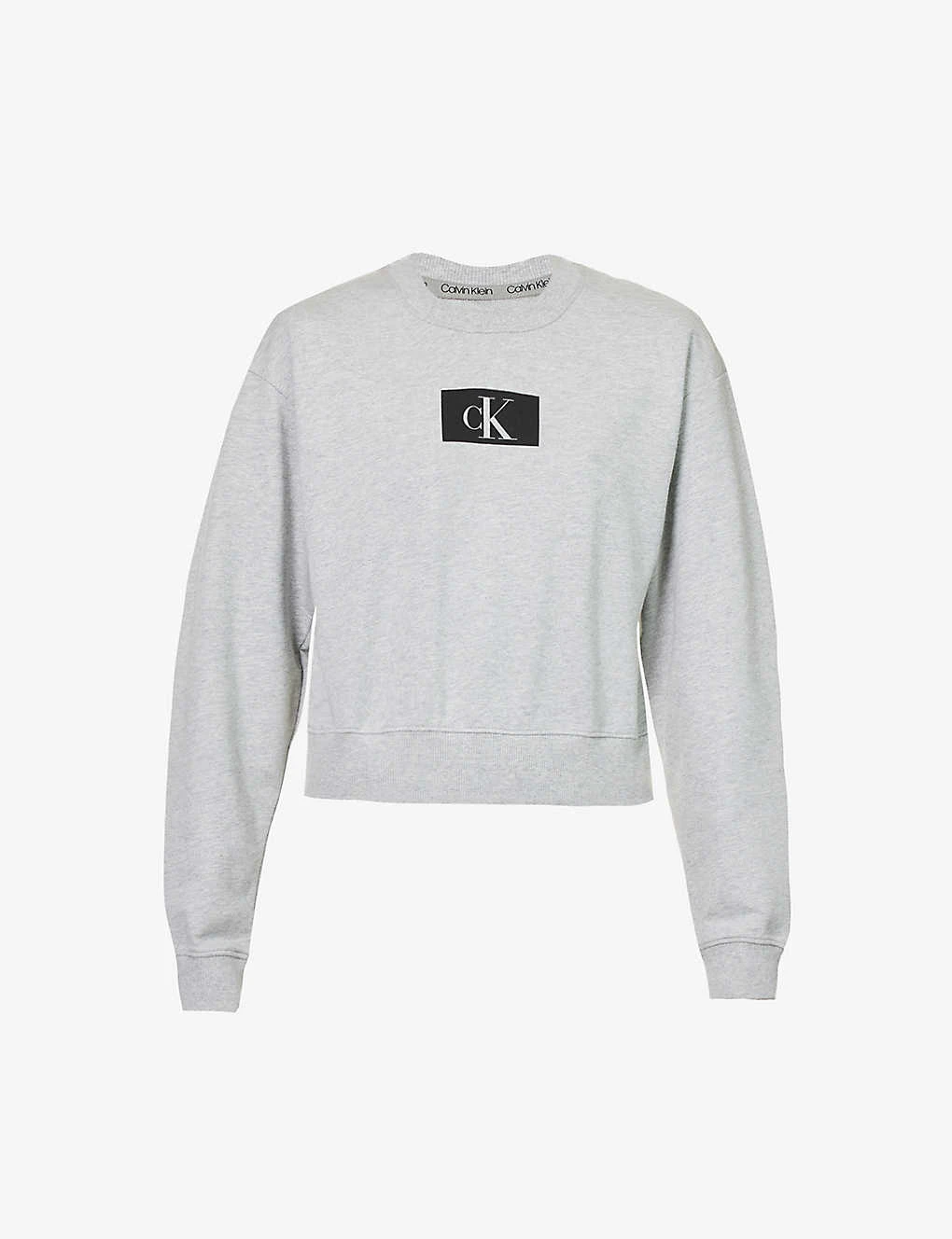 Calvin Klein 1996 Lounge Logo-print Cotton And Recycled-cotton Sweatshirt 3 Calvin Klein 1996 Lounge Logo-print Cotton And Recycled-cotton Sweatshirt