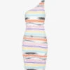 Missoni Spacedyed One-shoulder Stretch-woven Cover-up