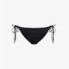 Melissa Odabash Cancun Self-tie Mid-rise Bikini Bottoms 1 Melissa Odabash Cancun Self-tie Mid-rise Bikini Bottoms -Ress Clothing Shop R04100768 BLACK M