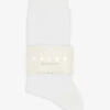 Falke Bold Dot Jacquard-pattern Calf-rise Stretch-organic Cotton-blend Socks -Ress Clothing Shop R04110393 WHITE M