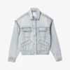 Sandro Rhinestone-embellished Denim Jacket