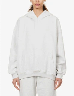 Outdoors Oversized Cotton Hoody -Ress Clothing Shop R04111543 LIGHTGREYMELANGE ALT02