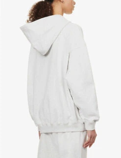 Outdoors Oversized Cotton Hoody -Ress Clothing Shop R04111543 LIGHTGREYMELANGE ALT03