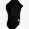 Everyday Logo-intarsia Stretch-woven Blend Socks 2 Everyday Logo-intarsia Stretch-woven Blend Socks -Ress Clothing Shop R04120385 BLACKWHITE M