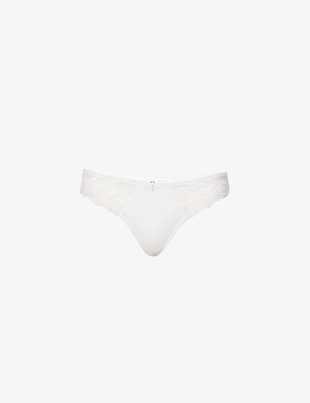 Aubade Lovessence Floral-embroidered Stretch-woven Thong 3 Aubade Lovessence Floral-embroidered Stretch-woven Thong