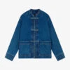Soeur Utrecht High-neck Denim Jacket -Ress Clothing Shop R04125787 BLUE M