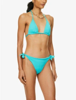 Max Mara Alex Triangle Bikini Top -Ress Clothing Shop R04127760 SKYBLUE ALT02