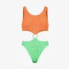 Paige Ring-loop Swimsuit -Ress Clothing Shop R04130207 ORANGELIME M