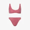OSEREE Lumière Metallic-woven Bikini Set -Ress Clothing Shop R04132771 RASPBERRY M