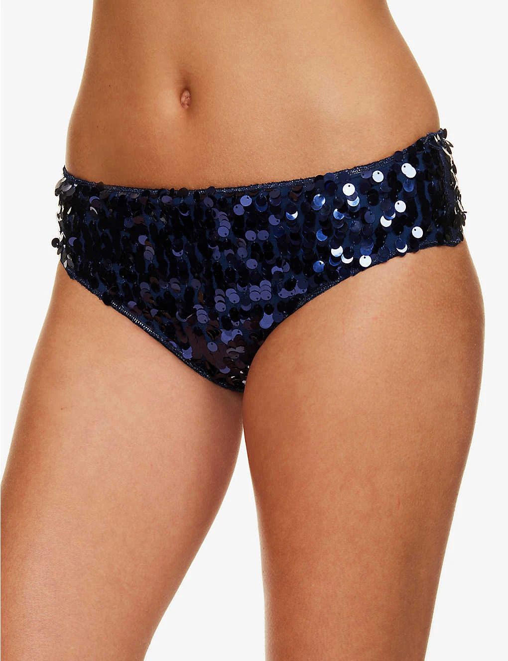 OSEREE Sequin-embellished Mid-rise Bikini Set 6 OSEREE Sequin-embellished Mid-rise Bikini Set - Image 4