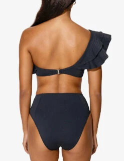 By Malina Denise High-rise Bikini Bottoms -Ress Clothing Shop R04133199 BLACK ALT03