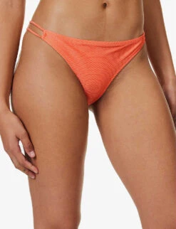 Portofino Stretch-recycled Polyamide Bikini Bottoms 11 Portofino Stretch-recycled Polyamide Bikini Bottoms -Ress Clothing Shop R04142201 CRLCRL ALT04