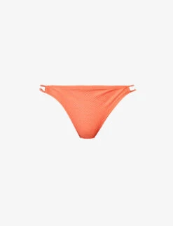 Portofino Stretch-recycled Polyamide Bikini Bottoms
