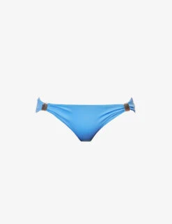 Siena Mid-rise Recycled Polyamide-blend Bikini Bottom