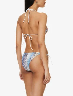 Missoni Zigzag-pattern Metallic Woven Bikini -Ress Clothing Shop R04143379 MULTICOLOURED ALT02