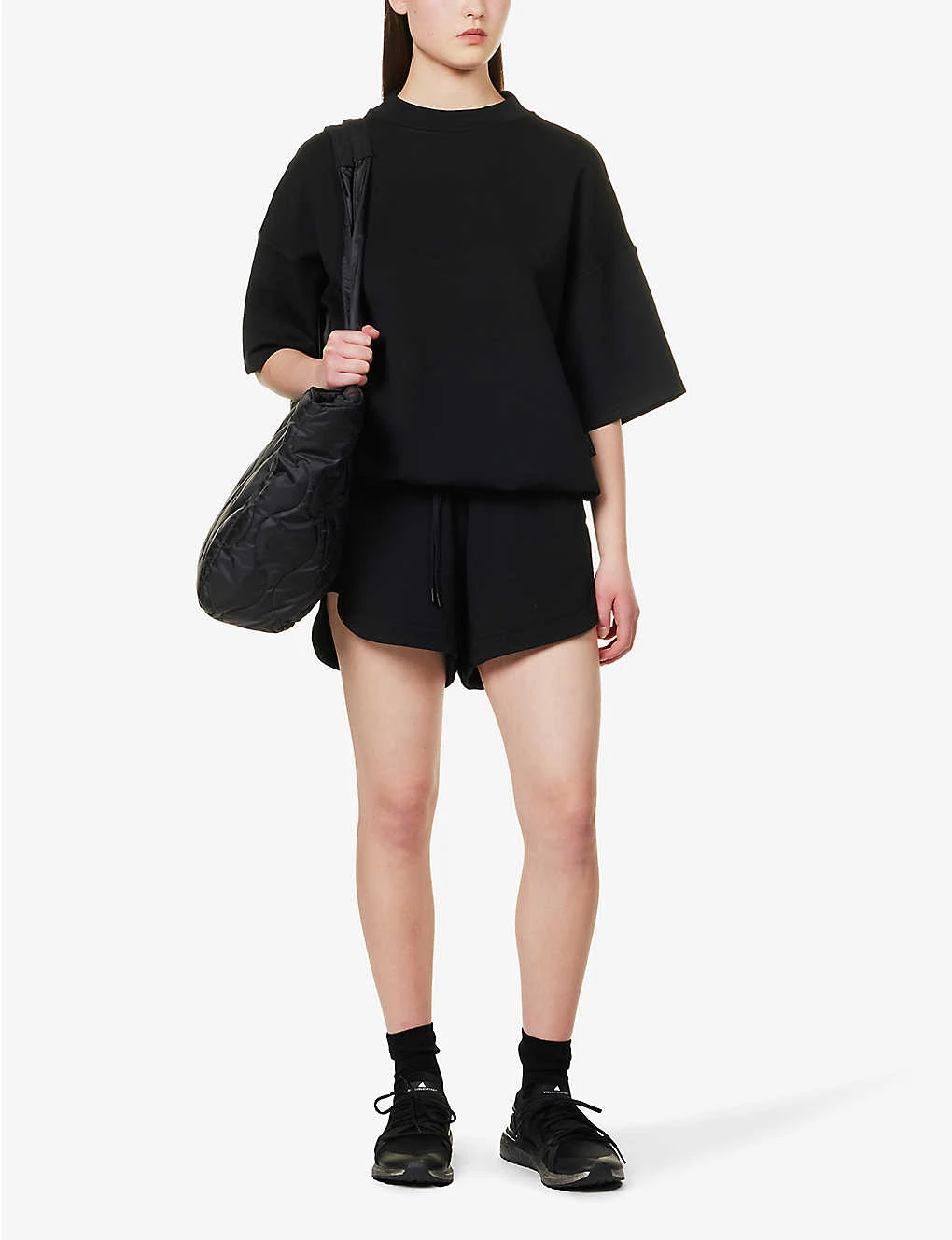 Varley Alden Dropped-shoulders Stretch-jersey Sweatshirt 4 Varley Alden Dropped-shoulders Stretch-jersey Sweatshirt - Image 2