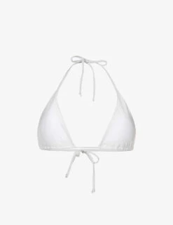 Shimmer Triangle Bikini Top