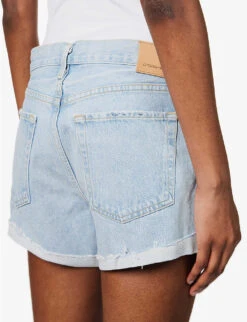 CITIZENS OF HUMANITY Annabelle High-rise Organic-denim Shorts -Ress Clothing Shop R04148285 HERMOSALTINDIGO ALT05