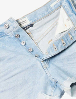 CITIZENS OF HUMANITY Annabelle High-rise Organic-denim Shorts -Ress Clothing Shop R04148285 HERMOSALTINDIGO ALT06