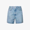 AGOLDE Stella High-rise Organic-denim Shorts -Ress Clothing Shop R04148481 MODEMEDIUMVINTIND M