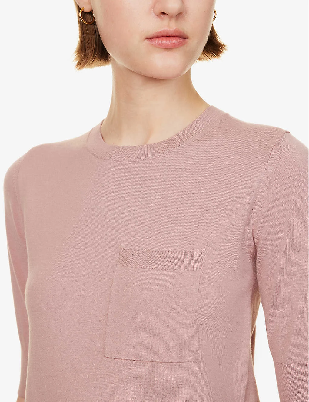 Max Mara Round-neck Short-sleeve Knitted Top 7 Max Mara Round-neck Short-sleeve Knitted Top - Image 5