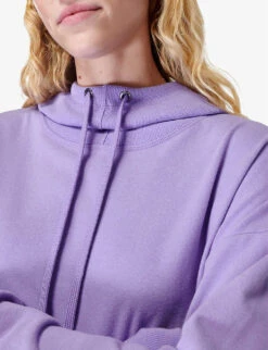 Sweaty Betty Escape Italian Recycled-stretch-jersey Hoody -Ress Clothing Shop R04150364 AFTERGLOWPURPLE ALT04