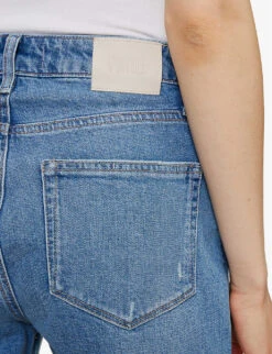 Paige Sammy Mid-rise Stretch-denim Shorts -Ress Clothing Shop R04153170 CALISTADISTRESSED ALT05