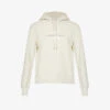 Calvin Klein Monologo-embroidered Dropped-shoulder Recycled Cotton-blend Hoody -Ress Clothing Shop R04153242 EGGSHELL M