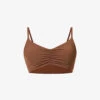 Ultimate Ruched-front Stretch-woven Bra