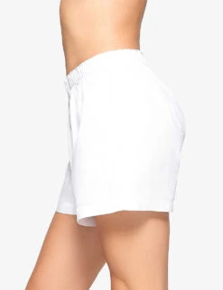 Skims Spa Relaxed-fit Cotton-poplin Pyjama Top -Ress Clothing Shop R04153806 SNOW ALT04