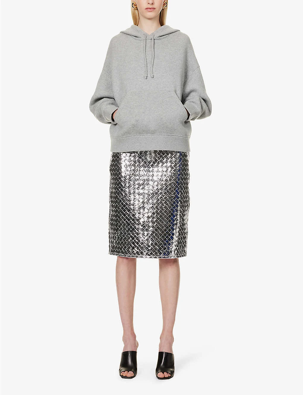 Bottega Veneta Kangaroo-pocket Cashmere-blend Hoody 4 Bottega Veneta Kangaroo-pocket Cashmere-blend Hoody - Image 2