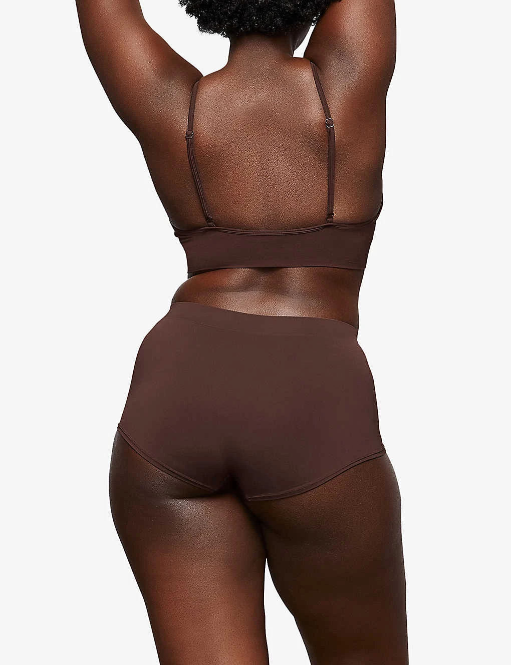 Smoothing V-neck Stretch-woven Bralette 6 Smoothing V-neck Stretch-woven Bralette - Image 4